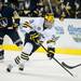 Michigan senior left wingman Lindsay Sparks skates up the ice in the game against Windsor on Tuesday. Daniel Brenner I AnnArbor.com